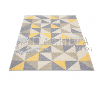 Синтетический ковер Funky Top Super Trojkaty Szary - высокое качество по лучшей цене в Украине